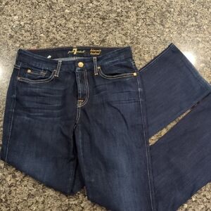7 For All Mankind Indigo Bootcut Jeans